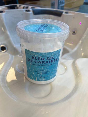 Caribbean Blue salt - zout voor de spas, Verzenden, Nieuw