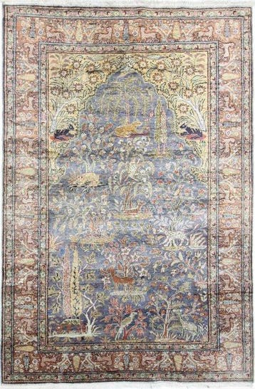 Designer - Seiden Teppich - Kayserie - Vloerkleed - 230 cm -, Nieuw