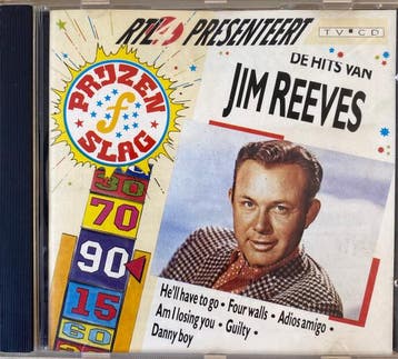 Jim Reeves - De Hits Van Jim Reeves, Ophalen of Verzenden, Gebruikt