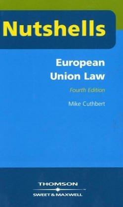Nutshells European Law - Mike Cuthbert 9780421783805, Verzenden, Gelezen, Mike Cuthbert