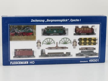 Schaal H0 Fleischmann NEW OLD STOCK COMPLETE SET 490501 Z..., Gelijkstroom, Fleischmann, Overige typen, Nieuw