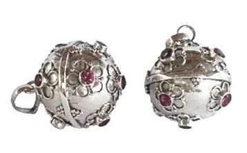 Echt Sterling 925 zilveren harmony ball Engelenroeper koo..., Ophalen of Verzenden, Nieuw, Bedel