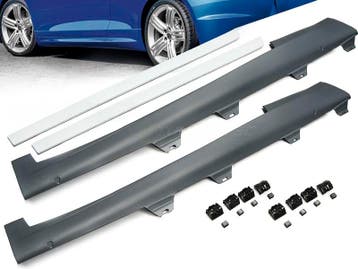 Side skirts met deuropzetstukken | geschikt voor Volkswagen, Verzenden, Nieuw, Volkswagen
