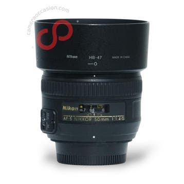 Nikon 50mm 1.4 G AF-S nr. 3213, Ophalen of Verzenden, Zo goed als nieuw, Toebehoren