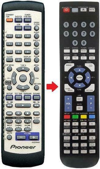 PIONEER AXD7440 afstandsbediening ALTERNATIEF, Verzenden, Nieuw
