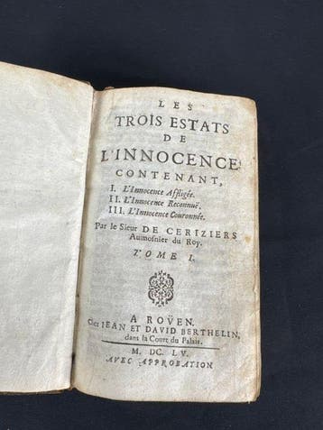 Sieur de Ceriziers - Les trois estats de linnocence