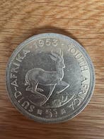 Zuid-Afrika. 1953 Elizabeth II. - 28,28g (.500) (Zonder