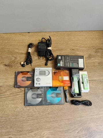 Sharp - MD-MT190H Draagbare minidisc speler-recorder, Nieuw