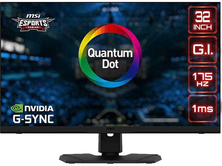 Msi - WQHD  Monitor - 32 inch, Computers en Software, Monitoren, IPS, In hoogte verstelbaar, Overige resoluties, Nieuw, Verzenden