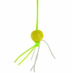 Jute giftbag met gelukspoppetje Tennisbal en fortune cookie, Sport en Fitness, Tennis, Verzenden, Nieuw, Overige typen, Overige merken
