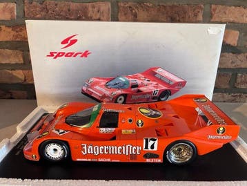 Spark 1:18 - Model raceauto - Porsche 962 “Jägermeister” -, Nieuw