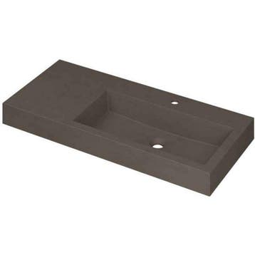 INK Momento Wastafel Quartz Wasbak Rechts met 1 Kraangat -, Ophalen of Verzenden, Nieuw