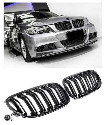 Grille glans zwart geschikt voor BMW E90 E91 | 2008-2012