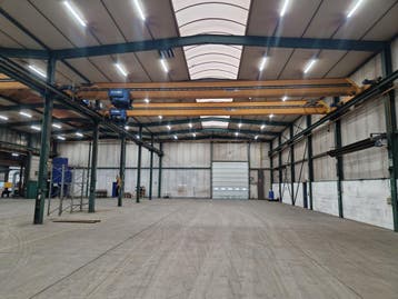 Abus enkelligger bovenloopkraan ± 14.800mm x 10t 001667U, Doe-het-zelf en Verbouw, Gereedschap | Overige machines, Ophalen, Gebruikt
