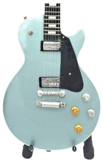 Miniatuur replica Gibson Les Paul gitaar - Joe Bonamassa, Ophalen of Verzenden, Nieuw, Pop, Beeldje of Miniatuur