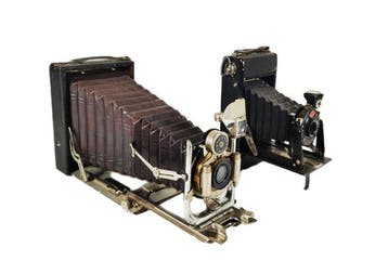 Agfa, Emil Wünsche 2 Antique ca. 1920 Analoge camera, Nieuw