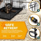 Hondenbench - Hondenren - Bench voor honden - 122x74x80 cm -, Verzenden, Zo goed als nieuw