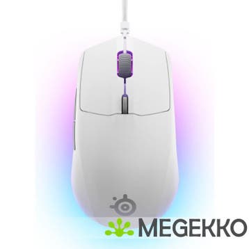 Steelseries Rival 3 Gen 2 Wit Gaming muis, Computers en Software, Muizen, Verzenden, Nieuw, Steelseries