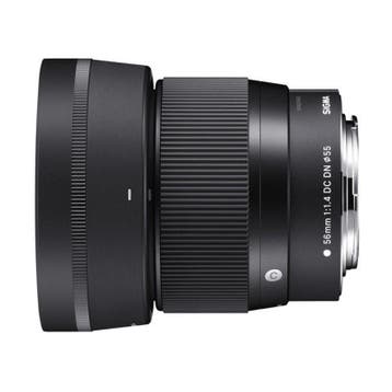 Sigma 56mm f/1.4 DC DN Contemporary Canon EF-M-mount, Audio, Tv en Foto, Fotografie | Lenzen en Objectieven, Verzenden, Gebruikt