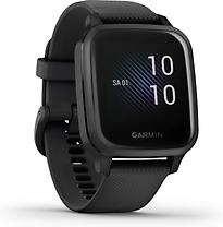 Garmin Venu Sq Music 40 mm zwart met siliconenarmband zwart, Verzenden, Gebruikt