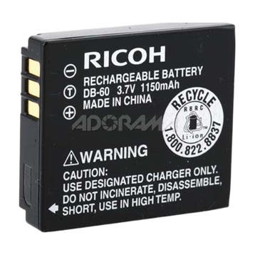 Ricoh DB-60 Accu / Batterij, Verzenden, Zo goed als nieuw