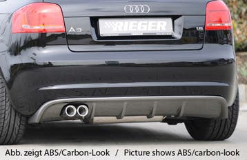 Rieger diffuser | geschikt voor Audi A3 8P 2008-2013 3D | AB, Verzenden, Nieuw, Audi