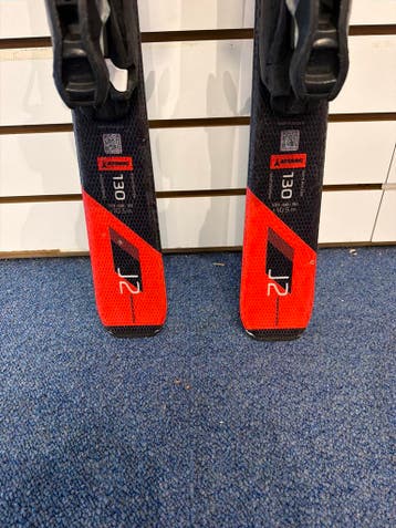 Atomic Redster J2 + Binding - 130, Gebruikt, Ophalen of Verzenden, Carve, Atomic