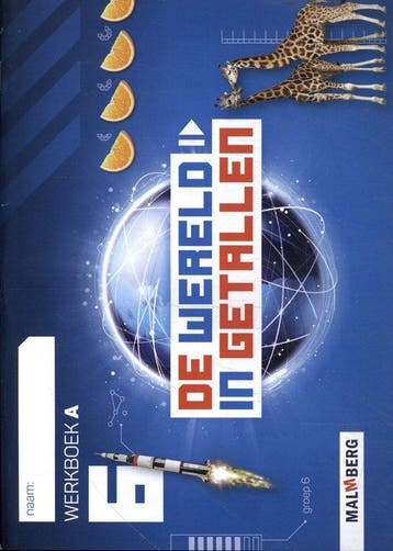 De wereld in getallen Groep 6 Werkboek A/ Rekenschrift, Boeken, Schoolboeken, Verzenden, Gelezen