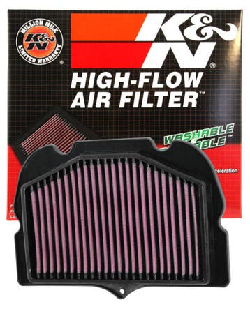 K&N 08-09 Suzuki GSX1300R Hayabusa Replacement Air Filter, Ophalen of Verzenden, Nieuw