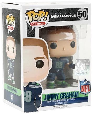 Funko POP! - American Football - Seattle Seahawks - Jimmy, Verzenden, Nieuw