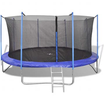 vidaXL 5-delige Trampolineset 3,96 m, Kinderen en Baby's, Verzenden, Nieuw