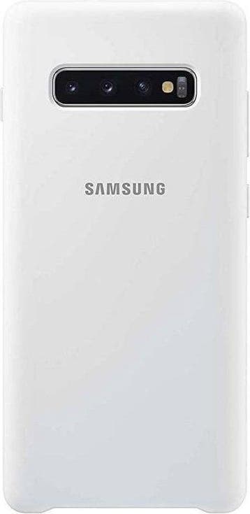 Samsung Galaxy S10 Plus Silicone Cover Wit, Ophalen of Verzenden, Nieuw