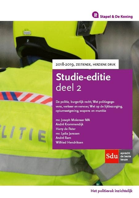 Stapel & De Koning Studie-editie 2018-2019 / Het politievak, Boeken, Wetenschap, Zo goed als nieuw, Verzenden