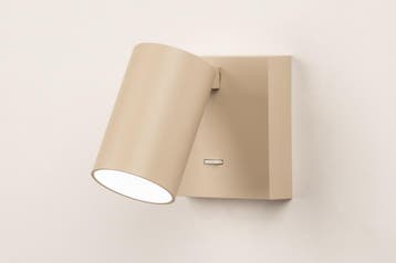 Rietveld Wandlampen - Beige, Zand - Metaal, Aluminium, Verzenden, Nieuw