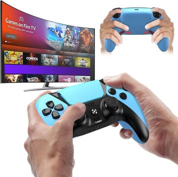 Draadloze Controller Blauw | Retourdeal 50% Korting, Spelcomputers en Games, Ophalen of Verzenden, Zo goed als nieuw