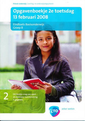 Eindcito groep 8 (2008) 2e studievaardigheden en taal (2 del, Verzenden, Nieuw