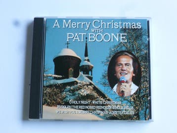A Merry Christmas with Pat Boone, Cd's en Dvd's, Cd's | Kerst en Sinterklaas, Ophalen of Verzenden, Zo goed als nieuw