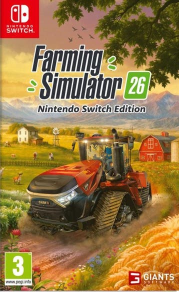 Farming Simulator 26 - Nintendo Switch Edition Switch, Ophalen of Verzenden, Zo goed als nieuw, Vanaf 3 jaar