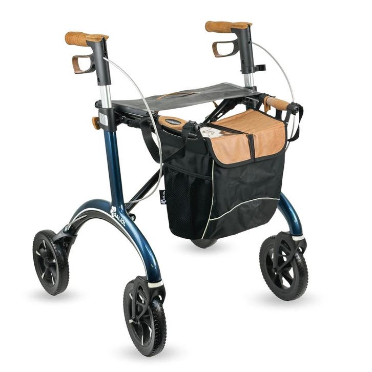 Saljol Carbon Rollator CR62 - Midnight Blue M, Diversen, Rollators, Nieuw, Ophalen of Verzenden