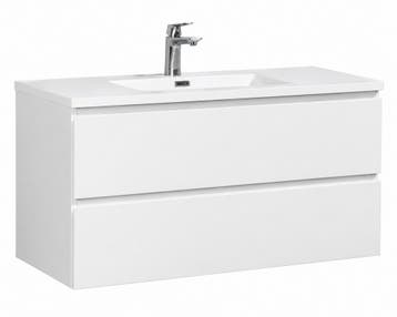 Badkamermeubel Set Angela 100cm Wit Badmeubel, Verzenden, Nieuw, Wastafelkast