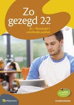 Threshold 2 schriftelijk publiek / DO / Handleiding / Zo, Verzenden, Gelezen, Christine Boeken