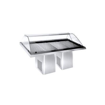 CombiSteel Gekoelde Vistoonbank | 188cm | RVS | -5°C, Ophalen of Verzenden, Nieuw