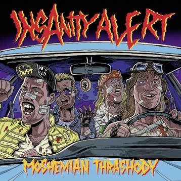 cd - insanity alert - MOSHEMIAN THRASHODY (nieuw), Verzenden, Zo goed als nieuw