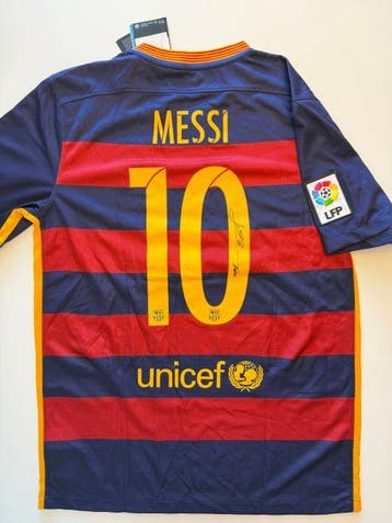 FC Barcelona - La Liga - Lionel Messi - 2015 - Voetbalshirt, Nieuw