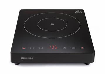 Inductiekookplaat 2000w Kitchen Line, Hendi, Kitchen Line, 2, Ophalen of Verzenden, Nieuw in verpakking