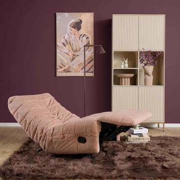 Relaxfauteuil Zen | Pink | Starfurn, Ophalen of Verzenden, Nieuw