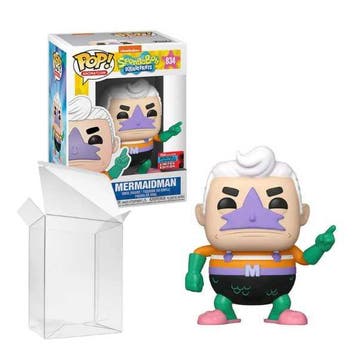 Funko Pop!  Spongebob  Mermaidman 2020 Fall convention  #834, Verzenden, Nieuw