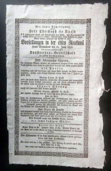 Vorstellungen in der edlen Reitkunst - 1825, Antiek en Kunst