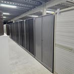 Partij stalen kantoorkasten, archiefkasten, roldeurkasten, Gebruikt