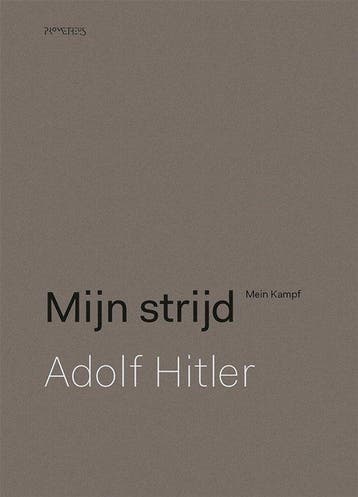 9789044635867 Mijn strijd Adolf Hitler, Verzenden, Nieuw, Adolf Hitler